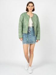 Silvian Heach Kurtka | GPP23505PI | Kobieta | Zielony. Zielone kurtki damskie Silvian Heach, bez wzorów, z poliamidu, bez kaptura. W wyprzedaży za 349.00 zł.