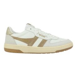 Sneakersy damskie Gola Hawk. Białe obuwie sportowe damskie Gola, bez zapięcia, trekkingowe. Za 427.50 zł.