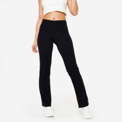 Legginsy fitness damskie Domyos rozkloszowane. Szare legginsy damskie DOMYOS, m, bez wzorów, z bawełny. Za 69.99 zł.