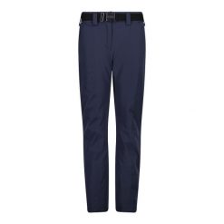 Spodnie narciarskie dla kobiet CMP. Czarne spodnie sportowe damskie CMP, na zimę, bez wzorów, narciarskie. Za 771.65 zł.