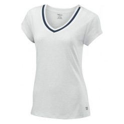 Odzież damska: Wilson Koszulka Sportowa W Specialist Cap Slv Top White M