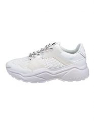 Bagatt Sneakersy w kolorze białym rozmiar: 38. Białe obuwie sportowe damskie Bagatt, z materiału, bez zapięcia. Za 123.53 zł.