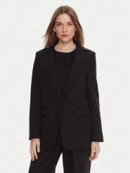 BOSS Marynarka C_Jabla3 50549396 Czarny Regular Fit. Czarne marynarki i żakiety damskie Boss, bez wzorów, z syntetyku. Za 719.99 zł.