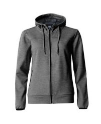 Clique Ottawa Women bluza z kapturem z poliestru szary melanż – grey melange. Szare bluzy damskie CLIQUE, s, bez wzorów, z kapturem. Za 244.88 zł.