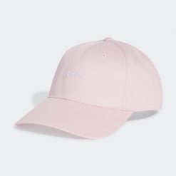 Czapka z daszkiem ADIDAS. Czarne czapki z daszkiem damskie Adidas, bez wzorów, z tkaniny. W wyprzedaży za 49.99 zł.