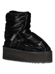 Geographical Norway Botki "Ornella" w kolorze czarnym rozmiar: 36. Czarne botki damskie Geographical Norway, bez obcasa, na platformie, bez zapięcia. Za 113.99 zł.