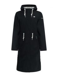 Schmuddelwedda Płaszcz przeciwdeszczowy w kolorze czarnym rozmiar: XL. Czarne płaszcze damskie Schmuddelwedda, xl, bez wzorów, bez kaptura. Za 311.85 zł.