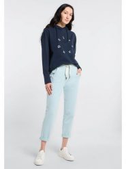 ELBSAND Bluza "Daris" w kolorze granatowym rozmiar: M. Niebieskie bluzy damskie ELBSAND, m, bez wzorów, z kapturem. Za 165.45 zł.