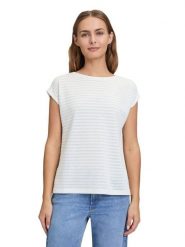 BETTY & CO Koszulka w kolorze białym rozmiar: M. Białe bluzki damskie Betty & Co, m, bez wzorów, bez kołnierzyka, bez ramiączek. Za 82.99 zł.