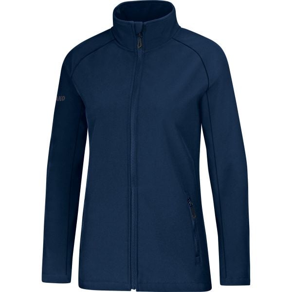 Kurtka Jako femme softshell Team. Niebieskie kurtki sportowe damskie JAKO, m, bez wzorów, z elastanu, z kapturem. Za 411.50 zł.