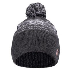 Czapka Pascal Dla Dorosłych Unisex. Czarne czapki damskie Hi-tec, na zimę, bez wzorów, z materiału. Za 64.99 zł.