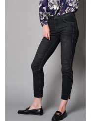 Rosner Dżinsy "Antonia" - Skinny fit - w kolorze czarnym rozmiar: 40/L28. Czarne jeansy damskie Rosner, z podwyższonym stanem. Za 131.74 zł.