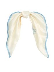 LAUREN RALPH LAUREN Chusta 454P14384001 Écru. Białe chusty damskie Lauren Ralph Lauren, bez wzorów, z jedwabiu. Za 519.99 zł.