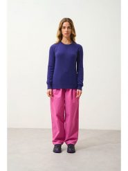 AUTHENTIC CASHMERE Kaszmirowy sweter "Etret" w kolorze fioletowym rozmiar: S. Różowe swetry klasyczne damskie AUTHENTIC CASHMERE, s, z kaszmiru, bez kołnierzyka. Za 347.99 zł.