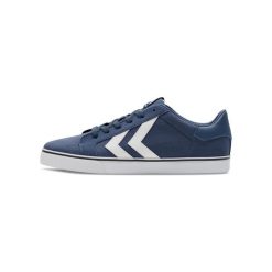 Trenerzy Hummel Leisure Lx-E. Niebieskie obuwie sportowe casual damskie Hummel, trekkingowe. W wyprzedaży za 203.50 zł.