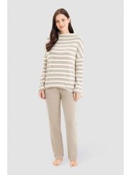 Rösch 2-częściowy zestaw w kolorze kremowo-szarobrązowym rozmiar: 44. Brązowe swetry klasyczne damskie RÖSCH, bez kołnierzyka. Za 308.18 zł.
