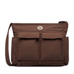 Torebka Roxy. Brązowe listonoszki damskie Roxy, bez wzorów, bez dodatków. Za 69.99 zł.