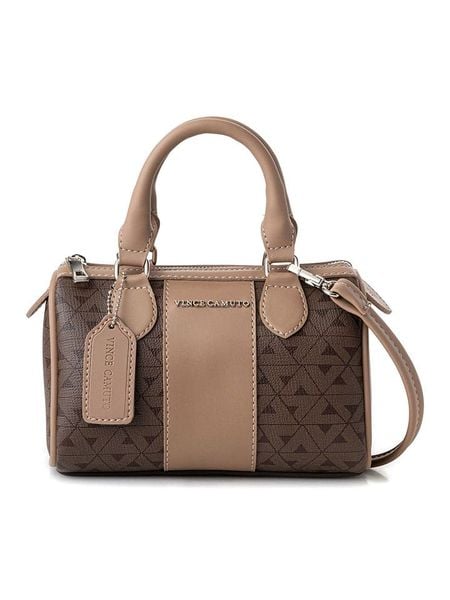Vince Camuto Torebka w kolorze brązowo-beżowym - 21 x 13 x 13 cm rozmiar: onesize. Brązowe torebki klasyczne damskie Vince Camuto, z materiału, przez ramię, bez dodatków. Za 144.24 zł.