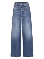 Herrlicher Dżinsy "Shyra" - Palazzo fit - w kolorze niebieskim rozmiar: W32/L32. Niebieskie jeansy damskie Herrlicher. Za 208.99 zł.