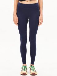 ARMEDANGELS Legginsy - Faribaa Kobiety Bawełna niebieski, XL. Niebieskie legginsy sportowe damskie ARMEDANGELS, xl, bez wzorów, z bawełny. Za 139.95 zł.