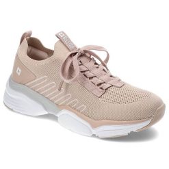 Różowe Sneakersy Big Star Damskie Stylowe Buty. Czerwone obuwie sportowe damskie Big Star, na wiosnę, bez zapięcia. Za 199.00 zł.