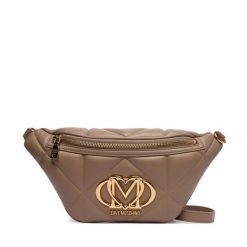 Nerka LOVE MOSCHINO. Brązowe nerki i saszetki damskie Love Moschino, bez wzorów. Za 919.99 zł.