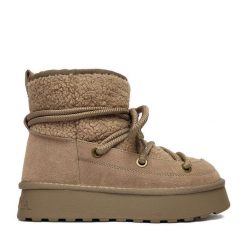 Śniegowce Badura. Szare śniegowce damskie Badura. Za 249.99 zł.