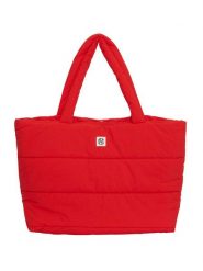MOSS COPENHAGEN Shopper bag w kolorze czerwonym - 54 x 32 cm rozmiar: onesize. Czerwone shopper bag Moss Copenhagen, bez wzorów, z materiału, na ramię, bez dodatków. Za 175.67 zł.