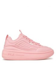 Fila Sneakersy Superbubble FFW0536 40123 Różowy. Czerwone obuwie sportowe damskie Fila, ze skóry, bez zapięcia. Za 199.99 zł.
