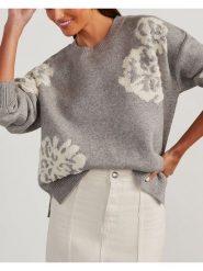 Milan Kiss Sweter w kolorze szarym rozmiar: M. Szare swetry klasyczne damskie Milan Kiss, m, bez kołnierzyka. Za 245.96 zł.