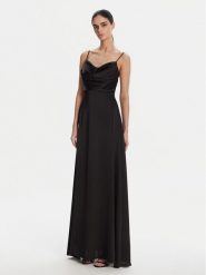 ARTIGLI Sukienka wieczorowa ACAB002177 Czarny Regular Fit. Czarne sukienki damskie Artigli, bez wzorów, z syntetyku, wizytowe, bez ramiączek. Za 509.99 zł.