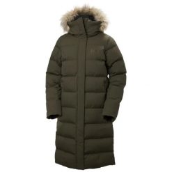Parka dla kobiet Helly Hansen Aria. Zielone parki damskie Helly Hansen, na zimę, bez kaptura. Za 1,435.50 zł.