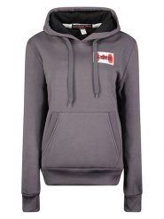 Canadian Peak Bluza "Genifeak" w kolorze ciemnoszarym rozmiar: S. Szare bluzy damskie Canadian Peak, s, bez wzorów, z kapturem. Za 96.60 zł.