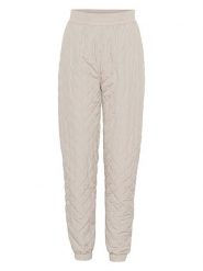 Ilse Jacobsen Spodnie w kolorze beżowym rozmiar: 46. Brązowe spodnie materiałowe damskie Ilse Jacobsen, bez wzorów, z materiału. Za 153.71 zł.