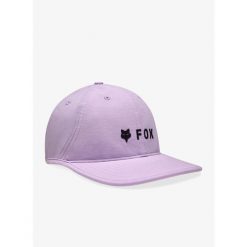 Czapka z daszkiem damska Fox Absolute Tech Snapback Hat. Fioletowe czapki z daszkiem damskie FOX, bez wzorów. Za 114.99 zł.