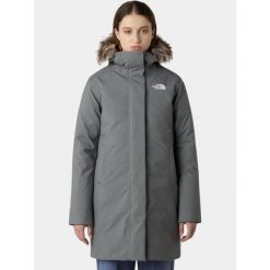 Płaszcz Zimowy Damski The North Face W Arctic. Szare płaszcze damskie The North Face, na zimę, bez wzorów, z puchu, bez kaptura. Za 1,799.00 zł.