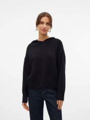 Vero Moda Sweter w kolorze czarnym rozmiar: XS. Czarne swetry klasyczne damskie Vero Moda, xs, bez kołnierzyka. Za 105.45 zł.