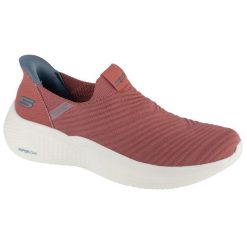Buty sportowe Sneakersy damskie, Slip-Ins: Bobs Infinity - Daily. Czerwone obuwie sportowe casual damskie Skechers, trekkingowe. Za 279.99 zł.