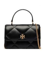 Tory Burch Torebka 158326 Czarny. Czarne torebki klasyczne damskie Tory Burch, ze skóry, bez dodatków. Za 2,024.00 zł.