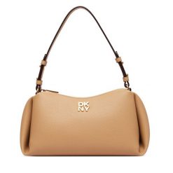 Torebka DKNY. Brązowe torebki klasyczne damskie DKNY, bez dodatków. Za 439.99 zł.