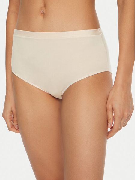 Triumph Figi klasyczne z wysokim stanem Sense Of Modal 10224787 Écru. Figi Triumph, bez wzorów, z syntetyku. Za 29.99 zł.