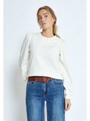 Peppercorn Bluza w kolorze białym rozmiar: L. Białe bluzy damskie Peppercorn, l, bez wzorów, z bawełny, bez kaptura. Za 166.45 zł.