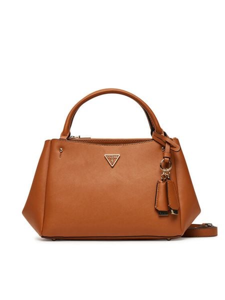 Guess Torebka Talent HWNG96 69060 Brązowy. Brązowe torebki klasyczne damskie Guess, ze skóry, bez dodatków. Za 339.99 zł.