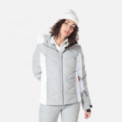 Kurtka narciarska damska Rossignol W Staci Heather. Szare kurtki damskie Rossignol, na zimę, xs, bez wzorów, bez kaptura. W wyprzedaży za 1,549.00 zł.