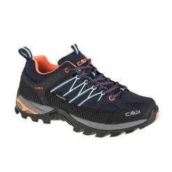 Damskie Skórzane Buty Turystyczne Rigel Low. Brązowe obuwie trekkingowe damskie CMP, z materiału, bez zapięcia. Za 580.99 zł.