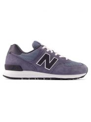 New Balance Skórzane sneakersy "U574" w kolorze fioletowym rozmiar: 43. Różowe obuwie sportowe damskie New Balance, z materiału, bez zapięcia. Za 388.43 zł.