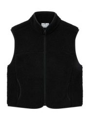 Champion Kamizelka polarowa w kolorze czarnym rozmiar: XL. Czarne kamizelki damskie Champion, xl, bez wzorów, z polaru, bez kaptura. Za 122.38 zł.