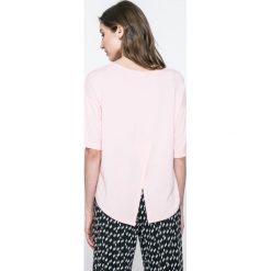 DKNY - Top piżamowy. Szare piżamy damskie DKNY, z dzianiny. W wyprzedaży za 99.90 zł.