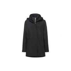 Parka dla kobiet VAUDE Idris. Czarne parki damskie Vaude, na jesień, s, z materiału, bez kaptura. Za 1,099.00 zł.