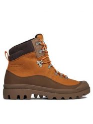 Palladium Trapery Pallabrousse Hkr Wp+ 98840-203-M Brązowy. Brązowe trapery damskie Palladium, ze skóry, bez zapięcia. Za 829.99 zł.